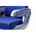 Adjustable airplane seat armrest