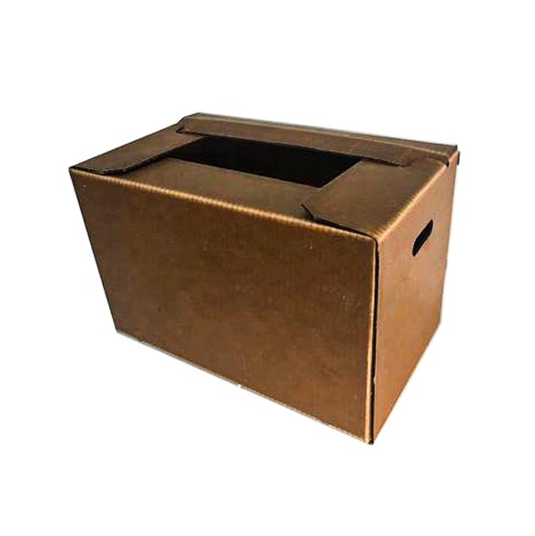 Cajas de cartón enceradas impermeables para envío de alimentos