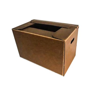 Cajas de cartón enceradas impermeables para envío de alimentos