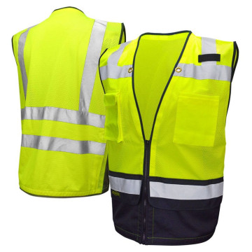 100% recycled safety reflective vest