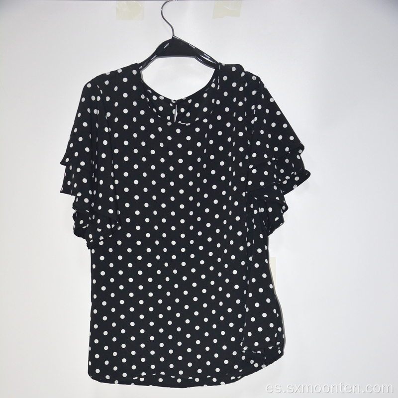 Blusa de mujer Blusas de mujer con estampado caliente de moda de verano