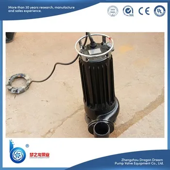 sewage crusher submersible Pump, cutting submersible pumps