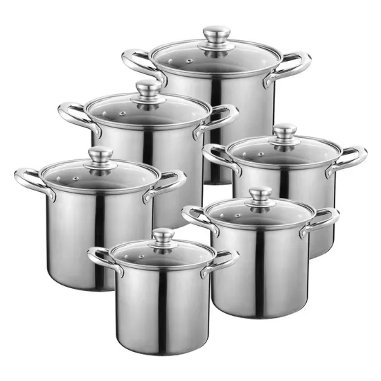 Elegant Non-Stick Durable Kitchen Ware Soup Steamer Pot Set