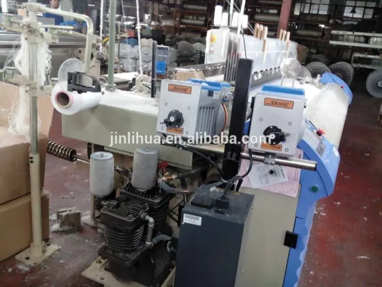 High Production Air Jet Loom/Machinery with Mechanical Tucking in Device