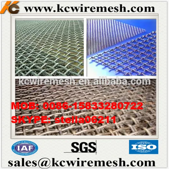 Factory!!!!!! KangChen Galvanzied crimped wire mesh usd as Coal washing net