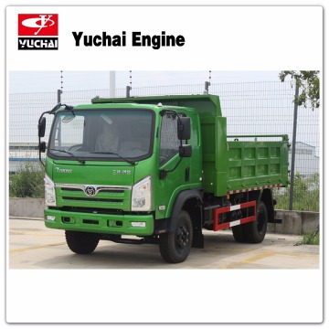 Yuchai 130HP Sitom 5T 8T 4x2 Light Duty dump truck For Peru