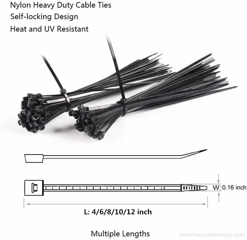 Nylon Cable Wire Ties for indoor and outdoor