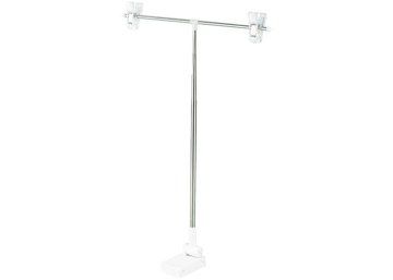 Powerful Magnetic Base Steel Pole Adjustable Pop Poster Display Stands For Supermarket 31295