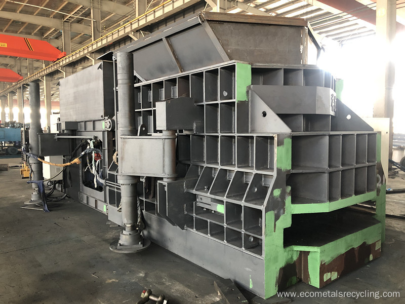 Container Type Hydraulic Scrap Metal Shearing Machine