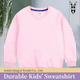 Custom Kids Long Sleeve Crewneck Hoodies Winter Dropshipping