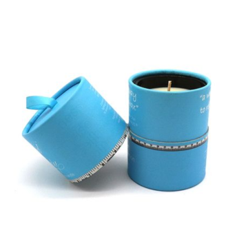 Luxury Cylinder Branding Unique Gift Candle Tube Containers