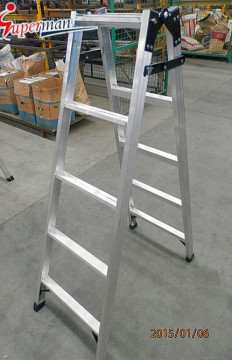 Aluminum Ladder with Foldable for Scaffold