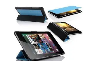 PU Leather 7 inch Google Nexus Tablet Covers With Lychee Pa