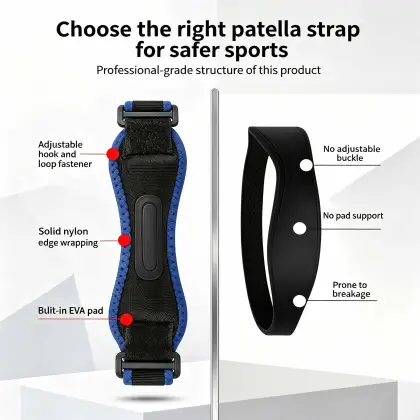 Adjustable Patellar Strap for Knee Support