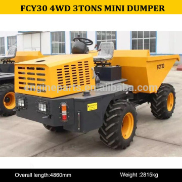 2015 Hot Sale 3T Mini Dumper Truck