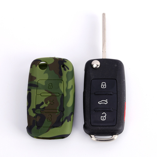Camouflage Color for vw silicone key fob covers
