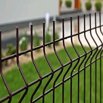 Galvanized 3D Curved Welded Wire Mesh Panel Fence for Road, Garden, Land, and School Playgrounds