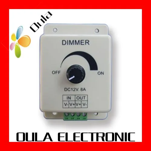 Waterproof Ip67 Led Dimmer 8a Of Led Lighting Controllers Dc 12v For Strip Light