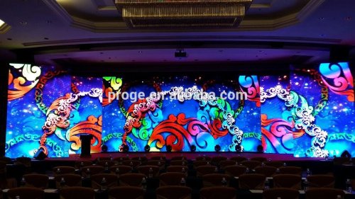 p6.25 indoor full color flexible led stage curtain screen