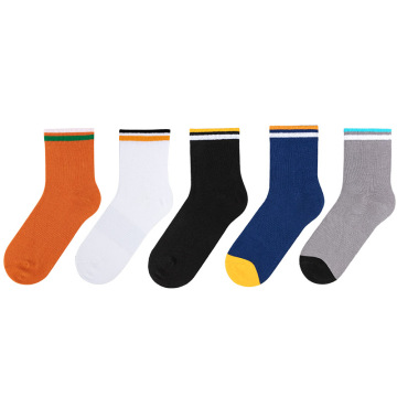 Casual Socken Baumwolle einzigartige Muster Calf Casual Socken