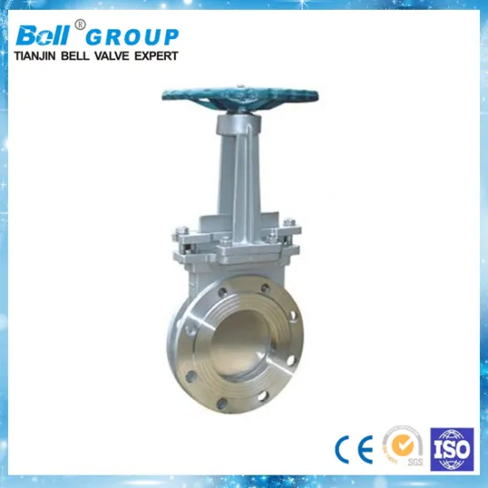 150mm 10 bar knife-type valve