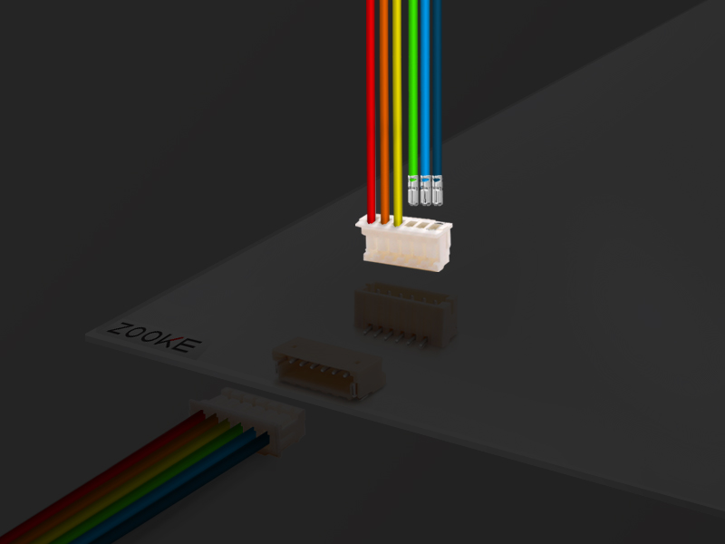 1.50mm pitch wire sa board connectors series na produkto