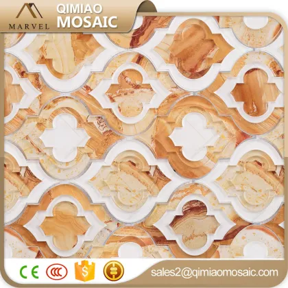 Interlocking Lantern Plastic Irregular Background Wall Mosaic Tiles