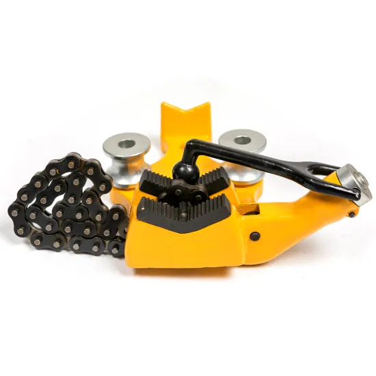 Hot Selling High-Quality, Affordable, and Portable Screw Pipe Chain Vise for Heavy Duty Applications