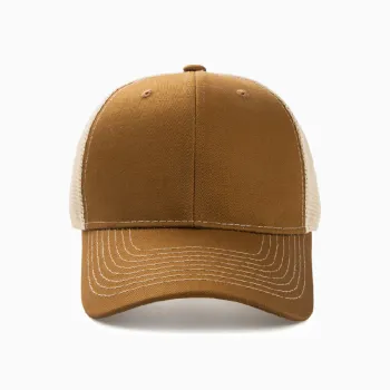 Colored Mosaic Logo Trucker Cap - Fashionable Dad Beanie for Outdoor Scenes