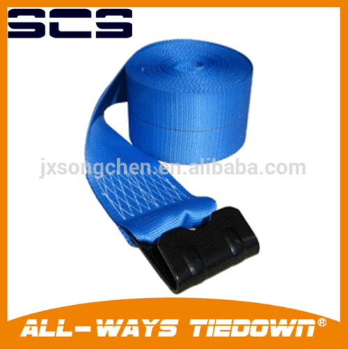 4''x30' Winch Straps Truck Tie Down with Flat Hooks