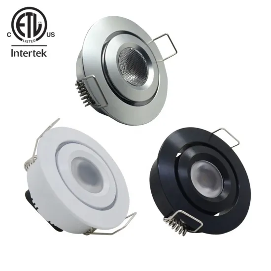ETL CETL 12V 24V DC 3W Dimmable LED Under Cabinet Lighting