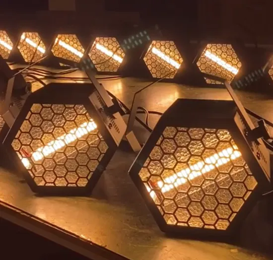 Vintage Stage Light: Halogen & LED DMX 1x60W RGBW Retro