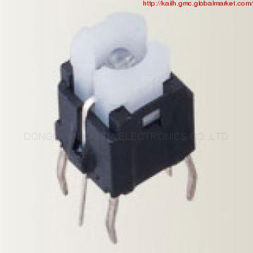 LED Push Button Switch for Electrical Appliances