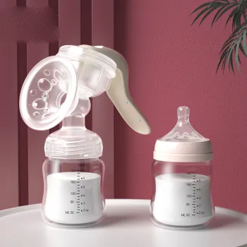 Highly Recommended Milk Extractor: Suction Baby Feeder Manual Breast Pump