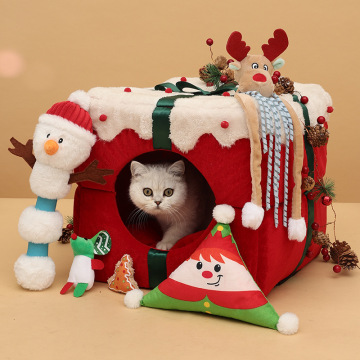 Large Space 2 in 1 Easy Disassemble Pet Cat House