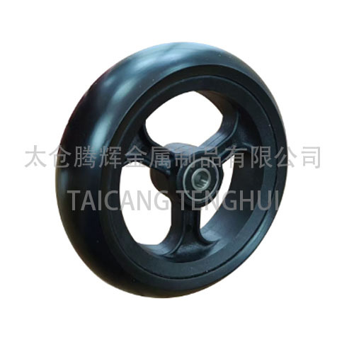 Roda dianteira plástica durável de 5 polegadas