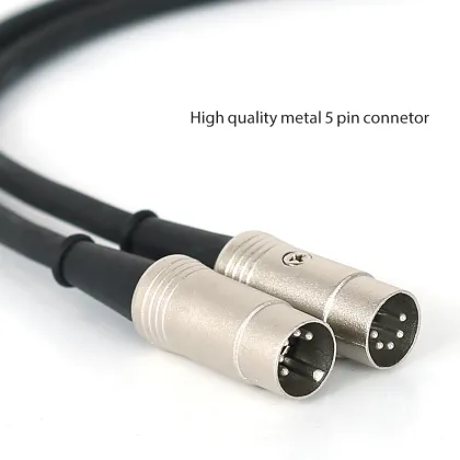 Professional RoHS Compliant Low Noise MIDI Cable for Instruments
