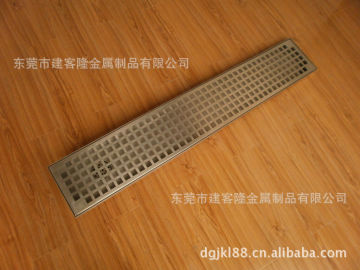 Stainless Steel Drain, Grating