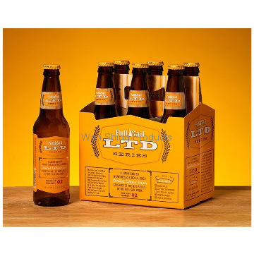 China beer packaging pack with handle