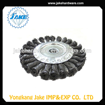 China manufacturer high grade twist knot wire wheel brush