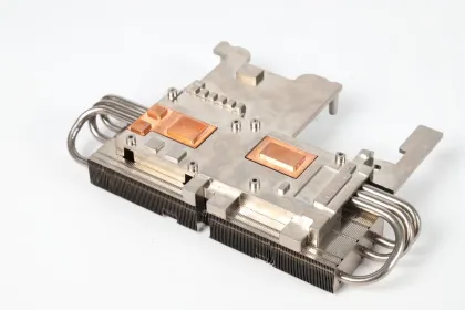 Aluminum alloy heat pipe with heat dissipation effect