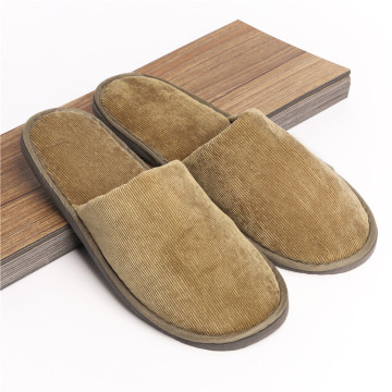 Cotton Velvet Hotel Slippers