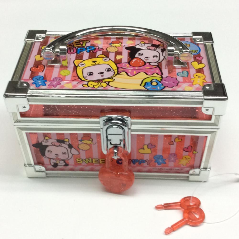 Plastic mini jewelry portable storage box