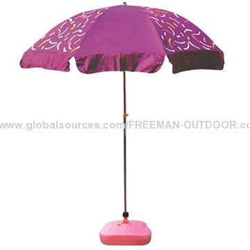 Purple Outdoor Umbrella for Sun Shelter