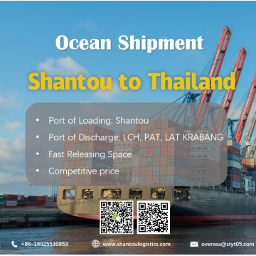 Freight Sea de Shantou a Tailandia