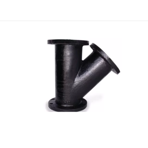 Cast iron flanged pipe fitting tee