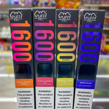 Disposable vape puff xxl 5% nic /3.5ml e-liquid