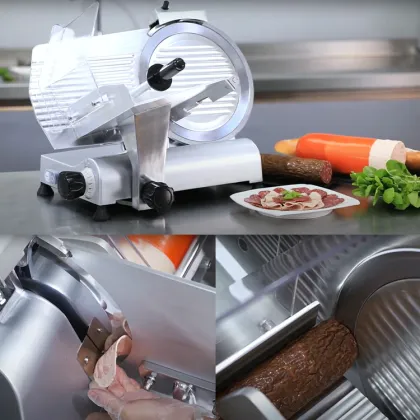 Semi-Automatic Frozen Meat Slicer and Meat Product Making Machines
