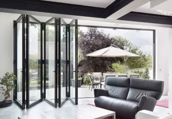 NFRC Certified Exterior Bi-Fold Door Thermal Break
