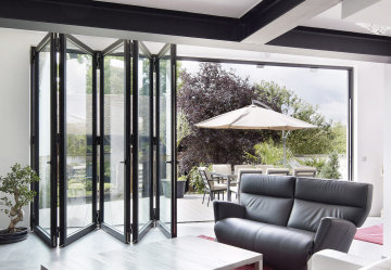 NFRC Certified Exterior Bi-Fold Door Thermal Break